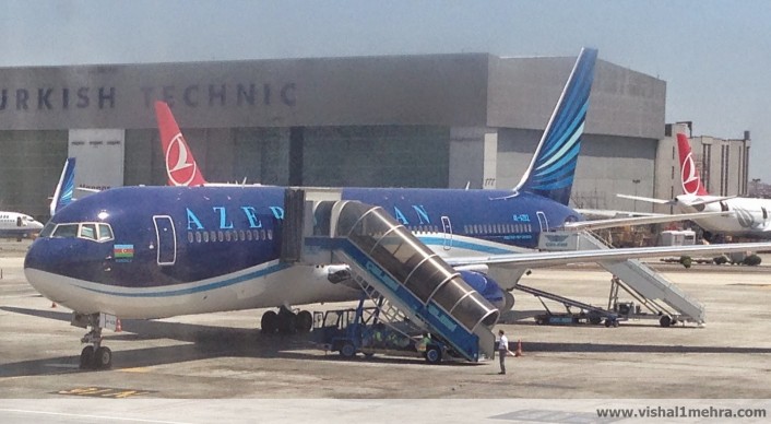 Azerbaijan Airlines at Istanbul