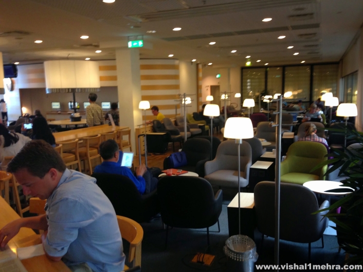 SAS Stockholm Lounge - Seating